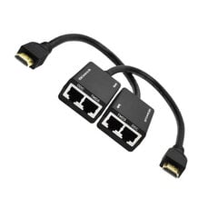 1 pari RJ45 CAT5e CAT6 UTP LAN Ethernet Extender -toistin 1080P 3D - 100ft lähetin ja vastaanotin hinta ja tiedot | Koteloiden lisätarvikkeet | hobbyhall.fi