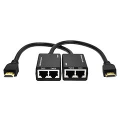 1 pari RJ45 CAT5e CAT6 UTP LAN Ethernet Extender -toistin 1080P 3D - 100ft lähetin ja vastaanotin hinta ja tiedot | Koteloiden lisätarvikkeet | hobbyhall.fi