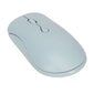 2.4G langaton hiiri 1600DPI Ergonominen ladattava akku Bluetooth 5.2 Hiljainen hiiri Office-pöytäkoneille PC Blue hinta ja tiedot | Hiiret | hobbyhall.fi