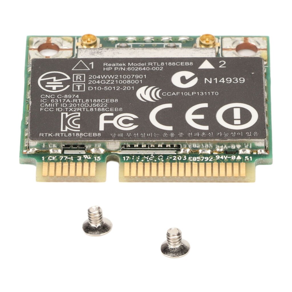 Mini PCIE -verkkokortti 2.4G langaton Plug and Play -laaja soveltuvuus PCB langaton verkkokortti kannettavaan tietokoneeseen hinta ja tiedot | Koteloiden lisätarvikkeet | hobbyhall.fi