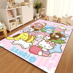 (Tyyli A-60x90cm (24x35in))Sanrion perhe Kuromi Cinnamoroll kuvio Olohuone Makuuhuone Matto Sängyn ääressä Kylpyhuone Lattiamatto Lastenhuone Leikkimatot Aluematto hinta ja tiedot | Isot matot | hobbyhall.fi