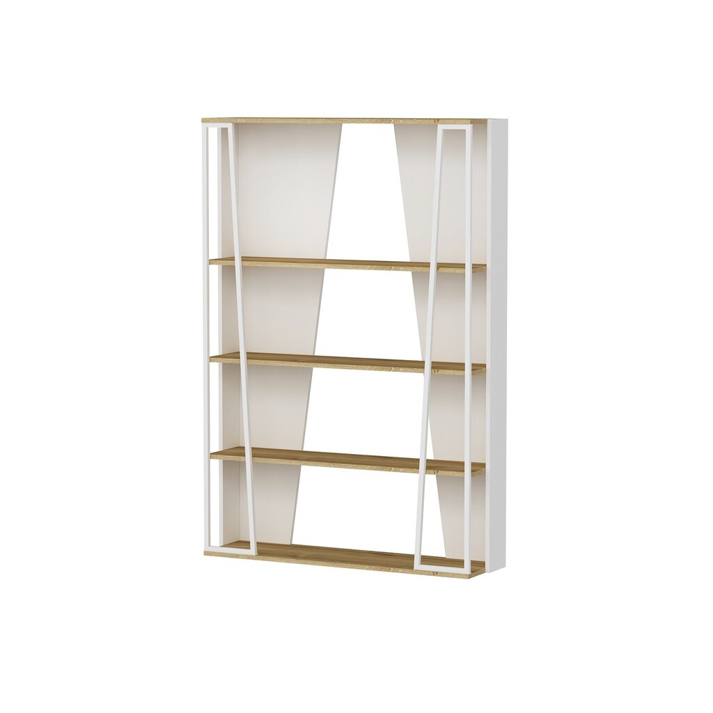 Kirjahylly Lissa Bookshelf - valkoinen hinta ja tiedot | Hyllyt | hobbyhall.fi