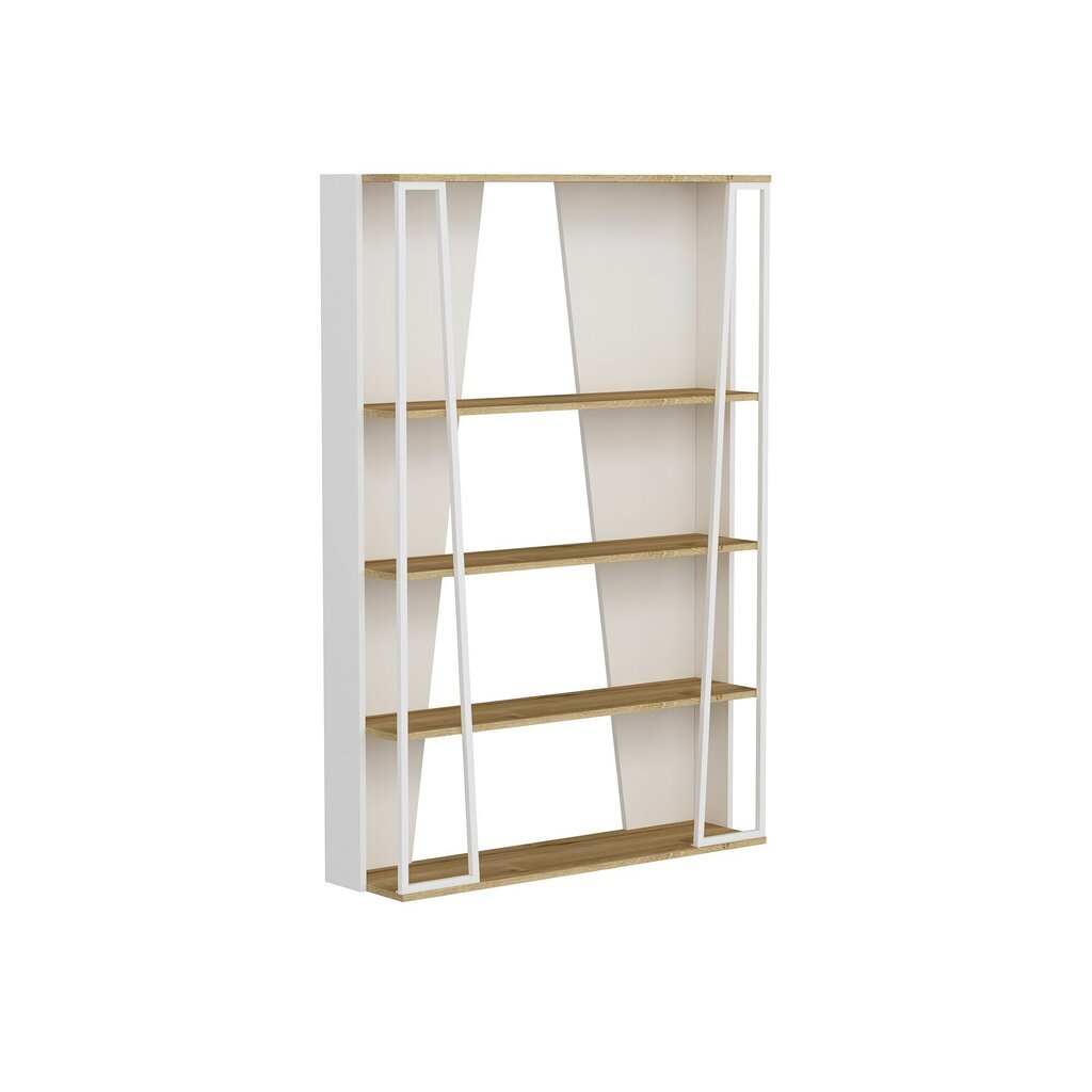 Kirjahylly Lissa Bookshelf - valkoinen hinta ja tiedot | Hyllyt | hobbyhall.fi