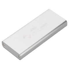 MSATA–USB 3.0 SSD-kotelosovitin 6 Gbps:n siirtonopeus Hyvä lämmönpoisto SSD-kotelon muunnoskotelo PC:lle hinta ja tiedot | Koteloiden lisätarvikkeet | hobbyhall.fi