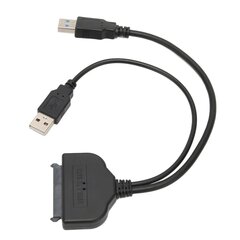 SATA–USB 3.0 -sovitinkaapeli 6 Gbps High Speed Plug and Play Hot Swap -kiintolevysovitin 2,5 tuuman HDD SDD:lle hinta ja tiedot | Koteloiden lisätarvikkeet | hobbyhall.fi