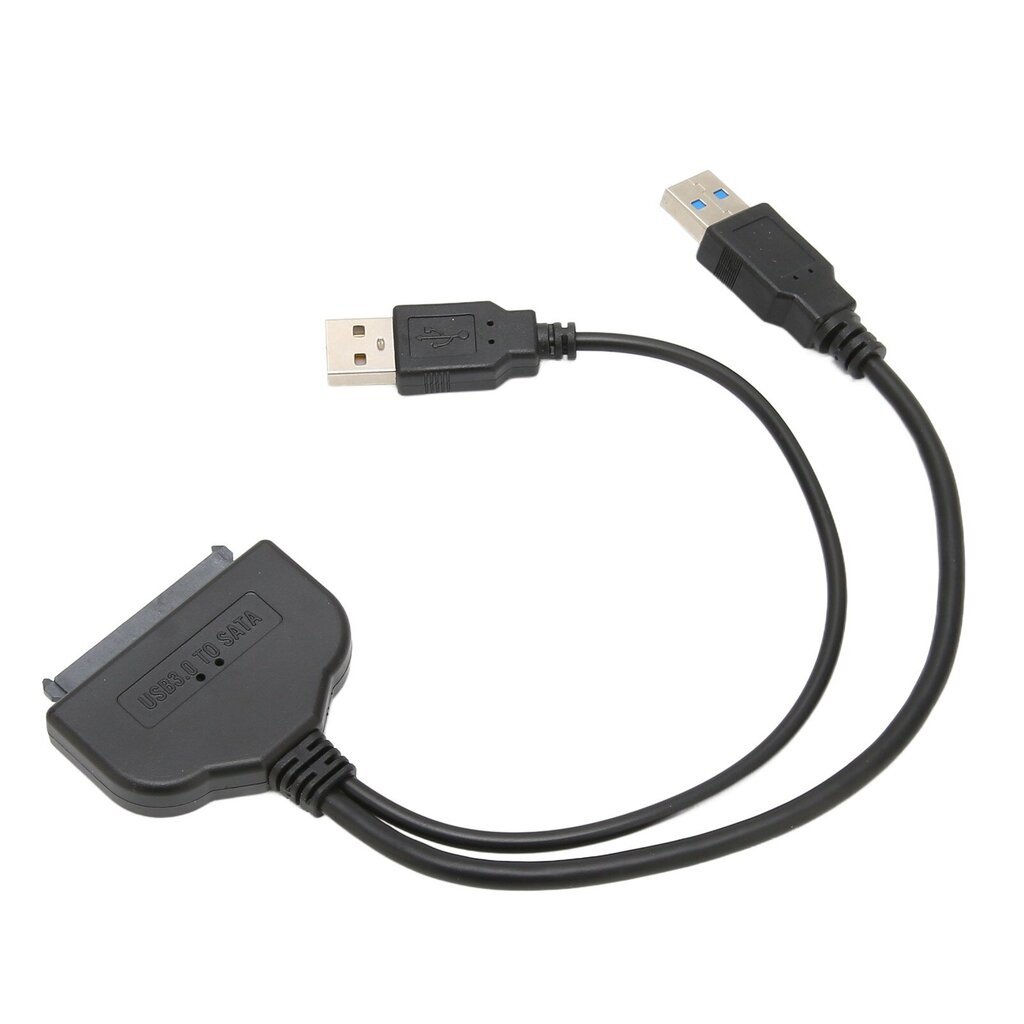 SATA–USB 3.0 -sovitinkaapeli 6 Gbps High Speed Plug and Play Hot Swap -kiintolevysovitin 2,5 tuuman HDD SDD:lle hinta ja tiedot | Koteloiden lisätarvikkeet | hobbyhall.fi