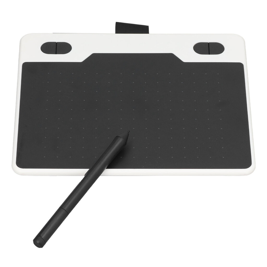 Grafiikkapiirustustabletti 155x100mm 233 PPS 5080 LPI 8192 Tasot Stylus 4 Mukautettavat näppäimet USB-portti Digital Art Tablet Valkoinen hinta ja tiedot | Tablettien kotelot ja muut tarvikkeet | hobbyhall.fi