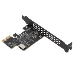 USB3.2 PCI E nousukortti keraamiset kondensaattorit kaksinkertainen suojaus nopea lähetysnopeus PCI E - tyyppi E nousukortti PC:lle musta hinta ja tiedot | Koteloiden lisätarvikkeet | hobbyhall.fi