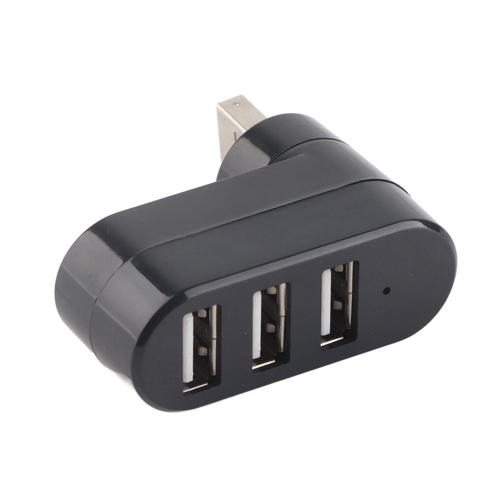 USB-jakaja Mini Kannettava In Line Usb 2.0 -telakointiasema 3-porttinen jakaja 180° Rotation Laajennuskeskitin hinta ja tiedot | Koteloiden lisätarvikkeet | hobbyhall.fi