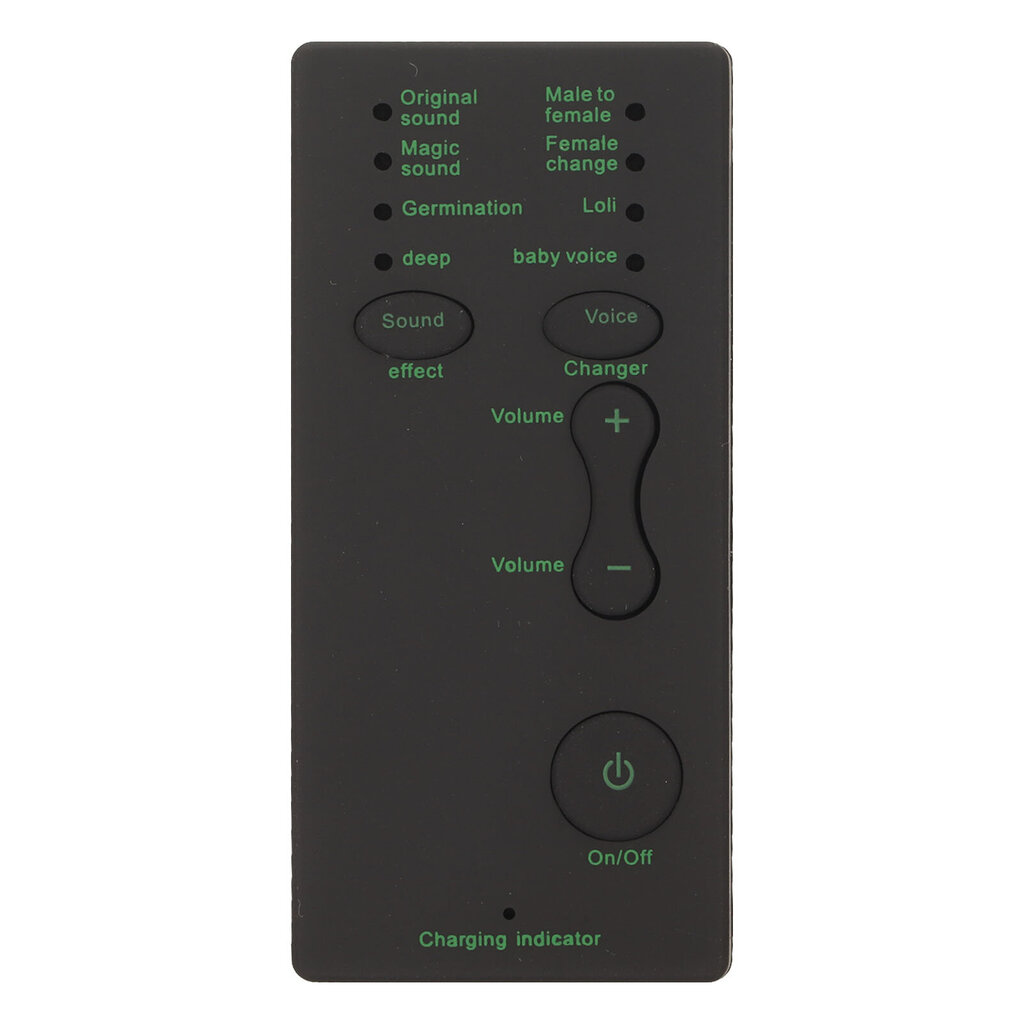 Voice Changer 7 Sound Effects Säädettävä Kannettava Mini Monitoiminen Voice Disguiser matkapuhelimelle PC XBOXille PS4:lle hinta ja tiedot | Puhelimen lisätarvikkeet | hobbyhall.fi