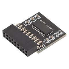 TPM 2.0 Encryption Security Module 18Pin LPC Interface Encryption Security Module for Asrock 18pin SPI TPM2.0 hinta ja tiedot | Koteloiden lisätarvikkeet | hobbyhall.fi