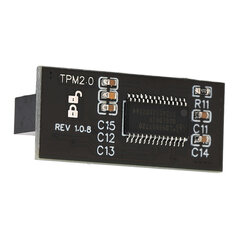 TPM 2.0 Encryption Security Module 20Pin LPC Encryption Security Module for Win for MSI for GC 20Pin SPI TPM2.0 hinta ja tiedot | Koteloiden lisätarvikkeet | hobbyhall.fi