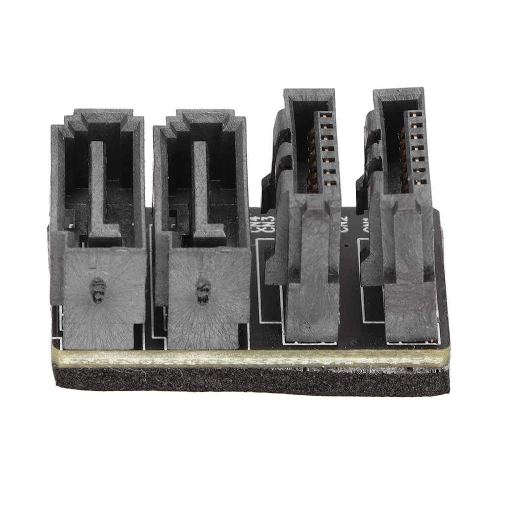 SATA 7Pin Dual Interface molemmin puolin 90 astetta 180 astetta ohjausta 12G nopea emolevy SATA 7Pin Dual Adapter PH572 180 astetta hinta ja tiedot | Koteloiden lisätarvikkeet | hobbyhall.fi