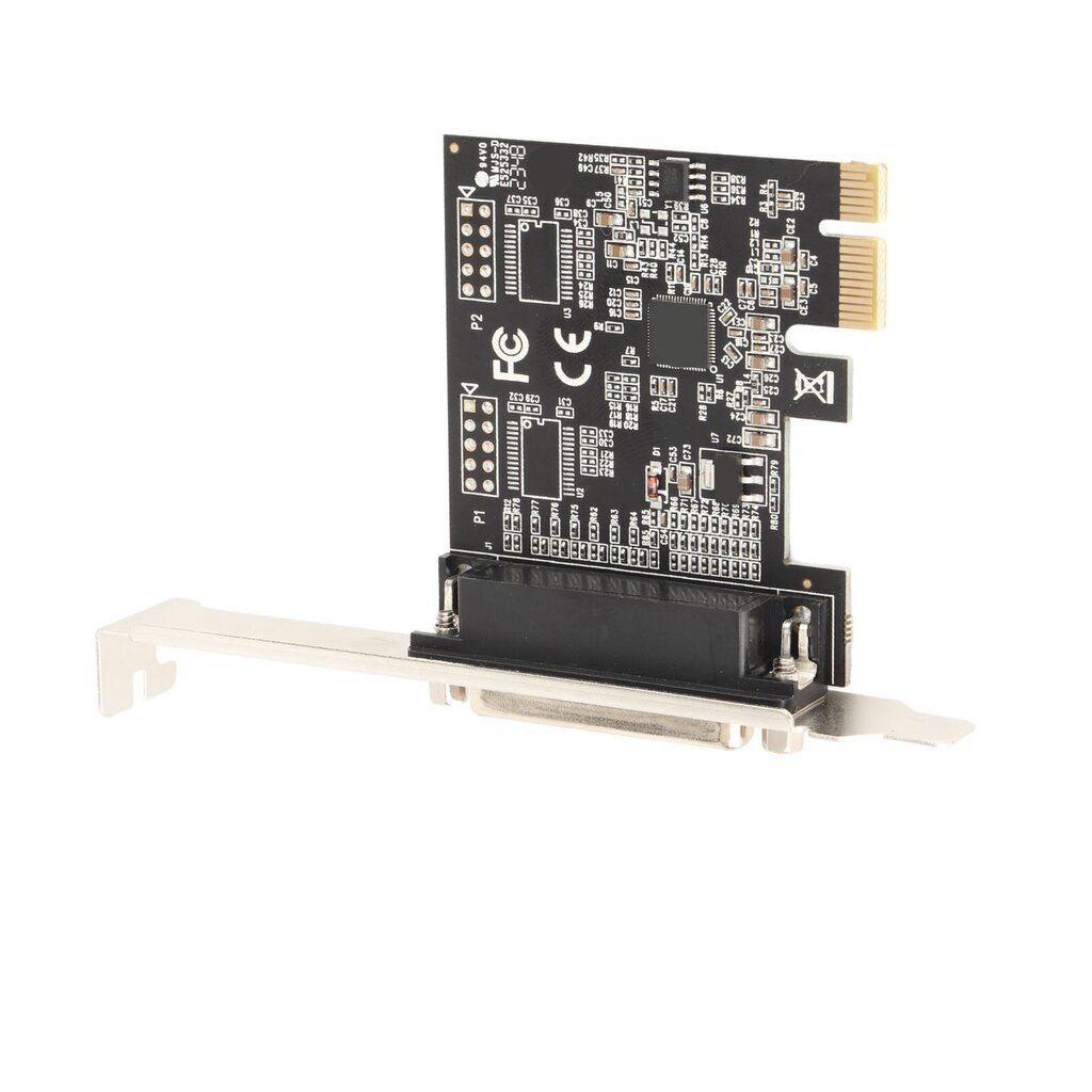 PCIE-laajennuskortti PCI Express 1X IEEE 1284 DB25 Rinnakkaisportti Tulostinportti Laaja sovellusten sovitinkortti hinta ja tiedot | Koteloiden lisätarvikkeet | hobbyhall.fi