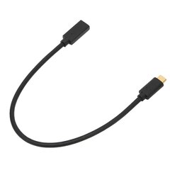 TypeC - TypeC -kaapeli 10 Gbps USB 3.1 -pikalataus ABS TypeC naaras - TypeC uros MacBook Prolle Huaweille (0,3 m 1,0 jalkaa) hinta ja tiedot | Koteloiden lisätarvikkeet | hobbyhall.fi