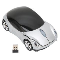 2,4 GHz:n langaton autohiiri Smart Connection 3D Sports Car Styling pelihiiri Windows 98:lle Win 7 Linuxille hinta ja tiedot | Hiiret | hobbyhall.fi