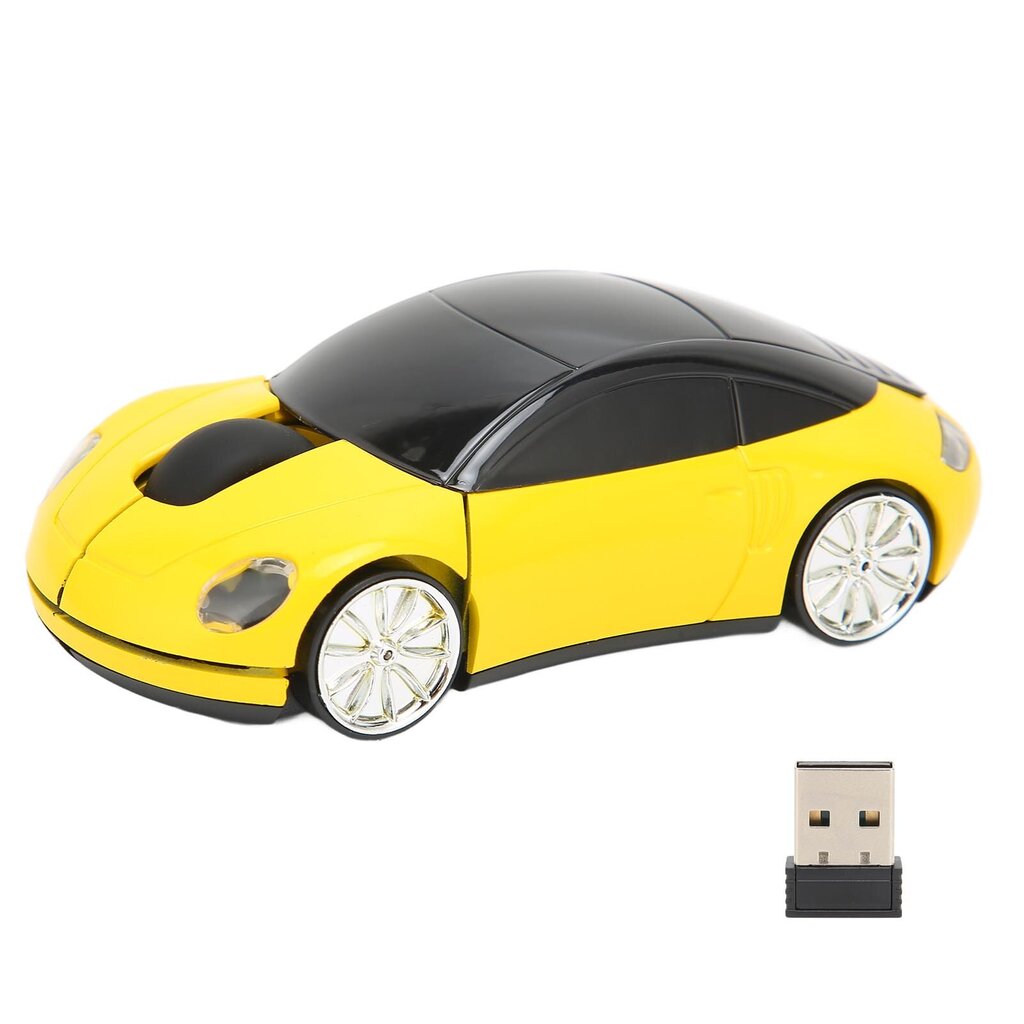 2,4 GHz:n langaton autohiiri Plug and Play -akkukäyttöinen 3D-urheiluautomuotoilutietokonehiiri Windowsille hinta ja tiedot | Hiiret | hobbyhall.fi