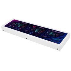 8,8 tuuman tietokoneen lämpötilan näyttö 1920 x 480 60 Hz AIDA64 CPU GPU SSD Data Temperature Monitor Raspberry Pi:lle Windows White hinta ja tiedot | Näytöt | hobbyhall.fi