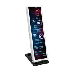 Tietokoneen lämpötilan näyttö 8,8 tuuman IPS-teemaeditori Auto Off USB Power Multifunction PC CPU Data Monitor GPU RAM Time hinta ja tiedot | Näytöt | hobbyhall.fi