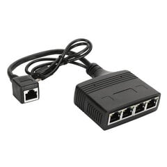 Ethernet-jakaja 1–4 nopea 1000 Mbps RJ45 verkko 1–4 gigabitin jakaja 4 laitteen samanaikainen verkko Cat5:lle 5e 6 7 8 hinta ja tiedot | Web-kamerat | hobbyhall.fi