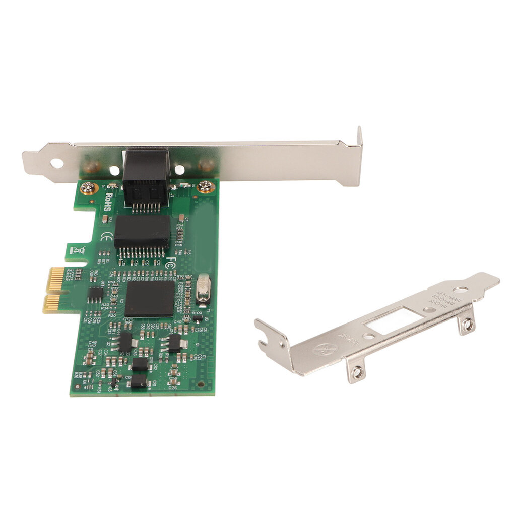 PCIe X1 -verkkokortti Professional High Data Transfer PCI Express Gigabit Ethernet -kortti pöytätietokoneeseen hinta ja tiedot | Web-kamerat | hobbyhall.fi