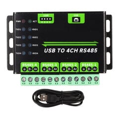 USB-4CH RS485-muunnin sisäinen TVS Anti Thunder 120R vastukset teollinen eristetty sovitin viestintää varten hinta ja tiedot | Web-kamerat | hobbyhall.fi