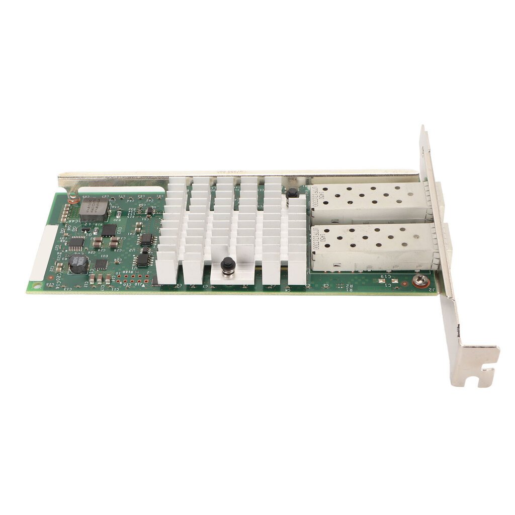 Palvelinsovitin 10 Gbps 2 SFP-porttia PCI Express X8 Plug and Play -vakaa PCIe-verkkokortti pöytätietokoneiden siirtoon hinta ja tiedot | Web-kamerat | hobbyhall.fi