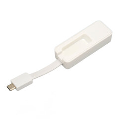 USB-RJ45-sovitin 2500M Plug and Play Kannettava laajasti yhteensopiva USB-Ethernet-sovitin kannettavalle Tablet-tietokoneelle Type C Valkoinen hinta ja tiedot | Web-kamerat | hobbyhall.fi