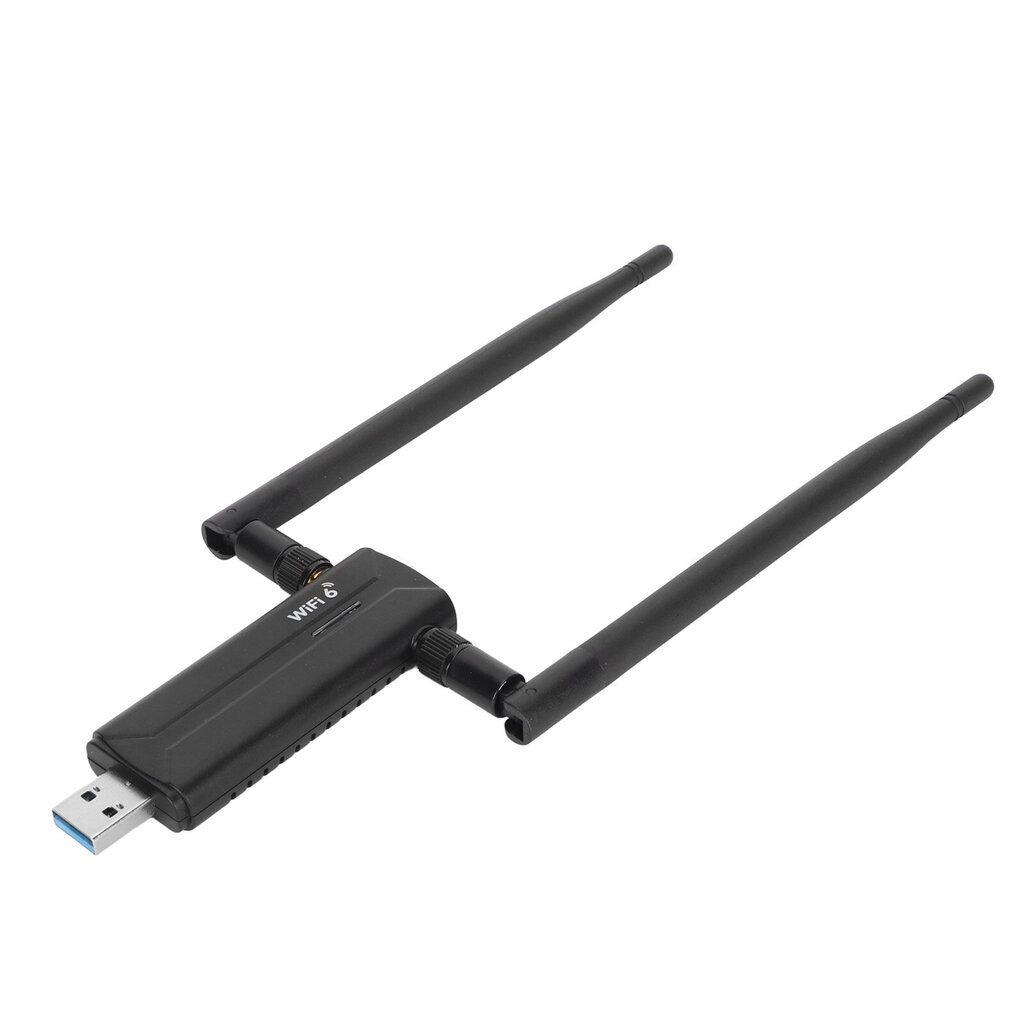 USB 3.0 WiFi6E AX5400M WiFi-sovitin 802.11AX Triple Band 6GHz 5GHz 2.4GHz Dual 6dBi Antenni Langaton verkkosovitin hinta ja tiedot | Web-kamerat | hobbyhall.fi