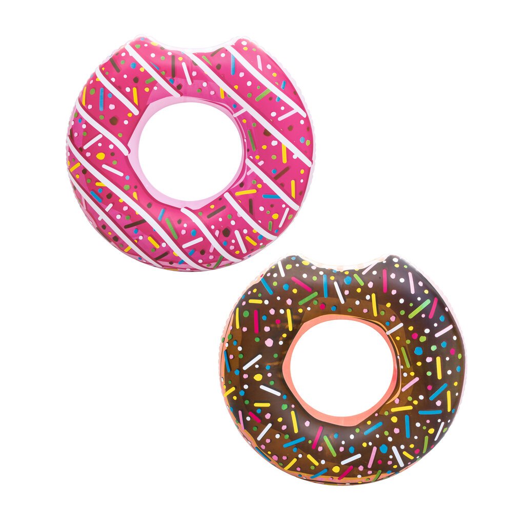 Puhallettava uimarengas Bestway Donut Ring, 107 cm hinta ja tiedot | Puhallettavat vesilelut ja uima-asusteet | hobbyhall.fi