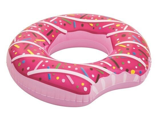 Puhallettava uimarengas Bestway Donut Ring, 107 cm hinta ja tiedot | Puhallettavat vesilelut ja uima-asusteet | hobbyhall.fi