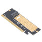 NVMe M.2 SSD -sovitinkortti Plug and Play M.2 NVMe SSD M -avain PCIe 3.0 X16 -kortille 2230 2242 2260 2280 M.2 SSD hinta ja tiedot | Koteloiden lisätarvikkeet | hobbyhall.fi