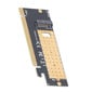 NVMe M.2 SSD -sovitinkortti Plug and Play M.2 NVMe SSD M -avain PCIe 3.0 X16 -kortille 2230 2242 2260 2280 M.2 SSD hinta ja tiedot | Koteloiden lisätarvikkeet | hobbyhall.fi