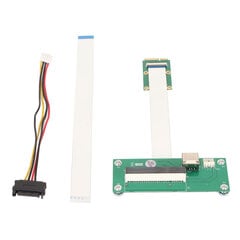 Mini PCIe - PCIe 8X jatkokaapeli 2,5 Gpbs Plug and Play Helppo asentaa MPE to PCIe 8X Riser Card järjestelmään hinta ja tiedot | Koteloiden lisätarvikkeet | hobbyhall.fi