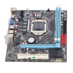 DDR3-emolevy 1 PCIex16 4 SATA2.0 DDR3 6 USB2.0 1000M verkko 24PIN Virta LGA 1156 emolevy tietokoneen PC:lle hinta ja tiedot | Koteloiden lisätarvikkeet | hobbyhall.fi