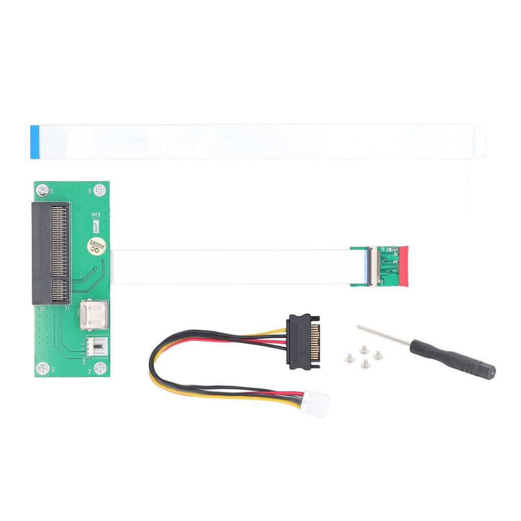 NGFF M.2 Key A/E PCIE Express 8X USB-sovitinkortti PCB M.2 Key A/E PCIE 8X USB2.0 -sovitin nopealla FPC-kaapelilla ja magneettilevyllä hinta ja tiedot | Koteloiden lisätarvikkeet | hobbyhall.fi