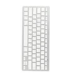 Langaton näppäimistö Mini 78 Keys Ultra ohut kannettava valkoinen tietokonenäppäimistö Androidille OS X:lle IOS:lle WindowsKorealle hinta ja tiedot | Koteloiden lisätarvikkeet | hobbyhall.fi