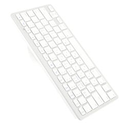 Langaton näppäimistö Mini 78 Keys Ultra ohut kannettava valkoinen tietokonenäppäimistö Androidille OS X:lle IOS:lle WindowsKorealle hinta ja tiedot | Koteloiden lisätarvikkeet | hobbyhall.fi