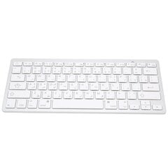 Langaton näppäimistö Mini 78 Keys Ultra Ohut kannettava valkoinen tietokonenäppäimistöt Androidille OS X:lle IOS:lle WindowsArabicille hinta ja tiedot | Koteloiden lisätarvikkeet | hobbyhall.fi