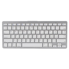 Langaton näppäimistö Mini 78 Keys Ultra Ohut kannettava valkoinen tietokonenäppäimistöt Androidille OS X:lle IOS:lle WindowsItalialle hinta ja tiedot | Koteloiden lisätarvikkeet | hobbyhall.fi