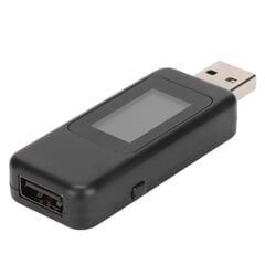 USB-testeri Monitoiminen virrankatkaisun tallennustoiminto Digitaalinen LCD-näyttö Jännitevirran turvamittari hinta ja tiedot | Koteloiden lisätarvikkeet | hobbyhall.fi