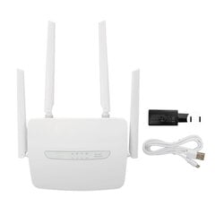 4G LTE CPE WiFi-reititin SIM-korttipaikalla Ulkoinen antenni 150Mbps Tuki 32 käyttäjää WAN LAN -portti Wifi Hotspot 100?240V US Plug hinta ja tiedot | Web-kamerat | hobbyhall.fi