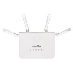 4G WiFi -reititin 300 Mbps Vakio SIM-korttipaikka 4 antennia Tuki 20 käyttäjää Tyyppi C Mobiili WiFi Hotspot Euroopalle 100?240V EU Plug hinta ja tiedot | Web-kamerat | hobbyhall.fi