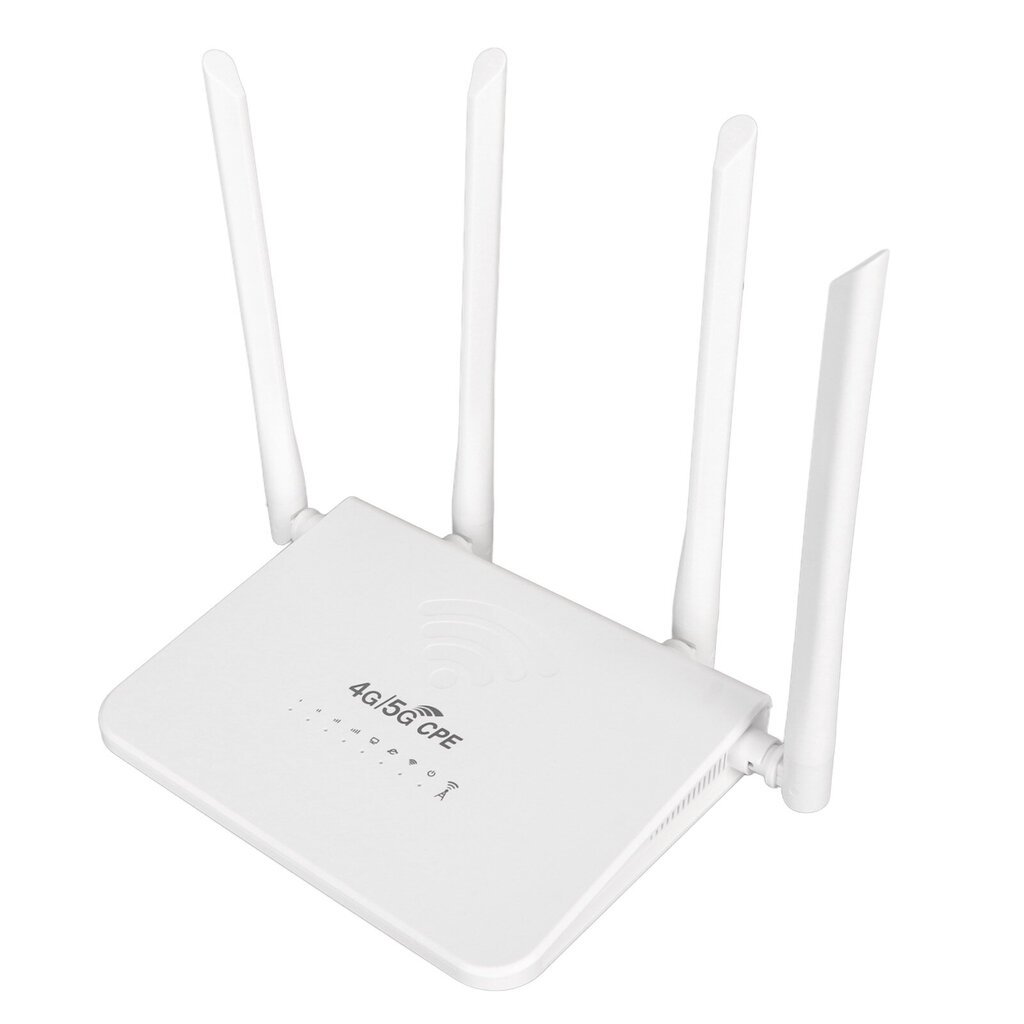 4G WiFi -reititin 300 Mbps Vakio SIM-korttipaikka 4 antennia Tuki 20 käyttäjää Tyyppi C Mobiili WiFi Hotspot Euroopalle 100?240V EU Plug hinta ja tiedot | Web-kamerat | hobbyhall.fi