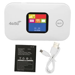 4G WiFi-reititin 150Mbps SIM-korttipaikan tuki 10 käyttäjän LED-värinäyttö 2100mAh Mobiili WiFi Hotspot Aasialle 100-240V hinta ja tiedot | Web-kamerat | hobbyhall.fi