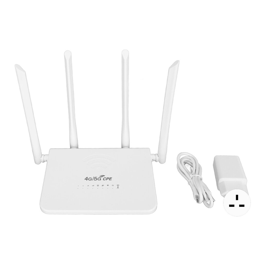 CPE R103 5M 4G LTE langaton reititin SIM-korttipaikalla 300Mbps Avaa mobiili WiFi Hotspot 4 5dBi antennilla Aasialle 100?240V UK Plug hinta ja tiedot | Web-kamerat | hobbyhall.fi