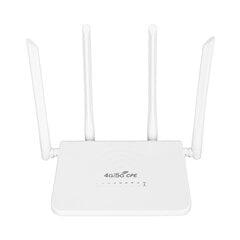 CPE R103 5M Langaton 4G LTE -reititin SIM-korttipaikalla 300 Mbps Avaa mobiili WiFi Hotspot 4 5dBi-antennilla Aasialle 100-240V EU-liitin hinta ja tiedot | Web-kamerat | hobbyhall.fi