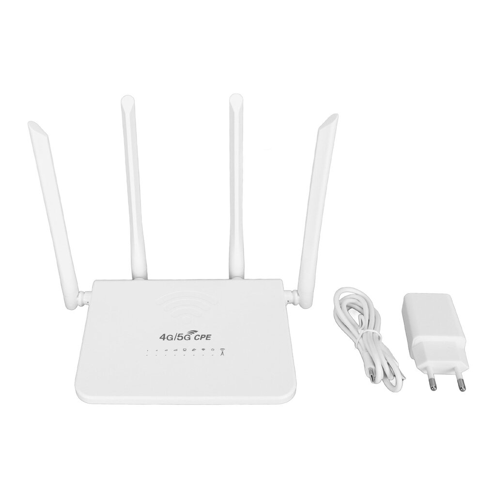 CPE R103 5M Langaton 4G LTE -reititin SIM-korttipaikalla 300 Mbps Avaa mobiili WiFi Hotspot 4 5dBi-antennilla Aasialle 100-240V EU-liitin hinta ja tiedot | Web-kamerat | hobbyhall.fi