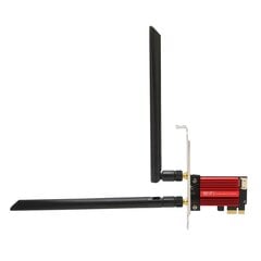 PCIE-verkkokortti 2.4G 5G Dual Band Bluetooth 4.2 1200Mbps WiFi-verkkokorttimoduuli Windows 7:lle 8 10 11 hinta ja tiedot | Web-kamerat | hobbyhall.fi