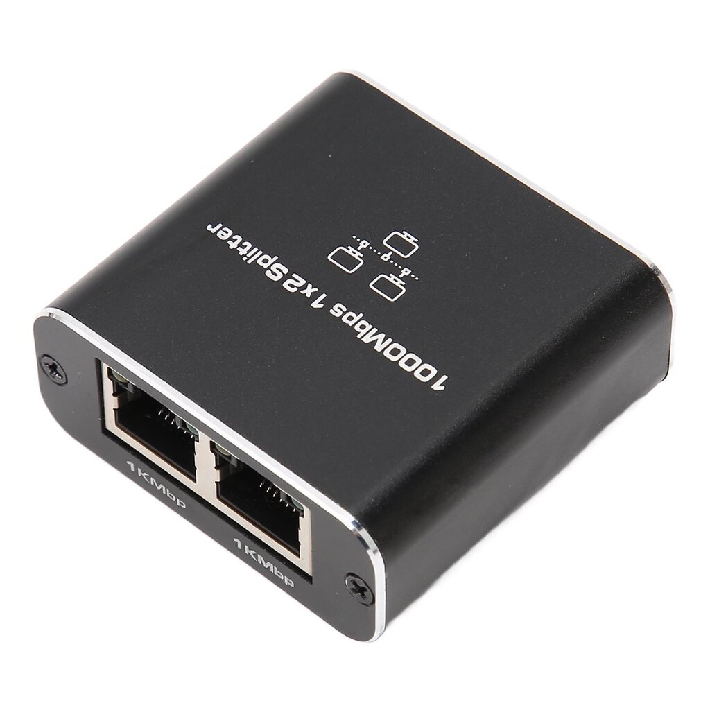 1000 Mbps Ethernet-kaapelin jakaja 1-2 Yhteensopiva Cat5 Cat5e Cat6 Cat7 Two Devices kanssa Share RJ45 Network Splitter hinta ja tiedot | Web-kamerat | hobbyhall.fi